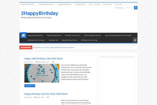 Site using Famous-birthdays plugin