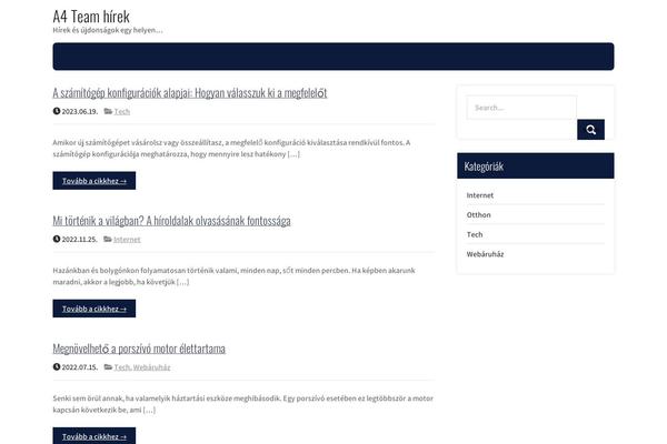 Site using Very Simple Contact Form plugin