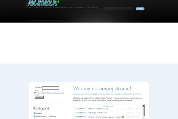 Site using AJAX Login Widget++ plugin