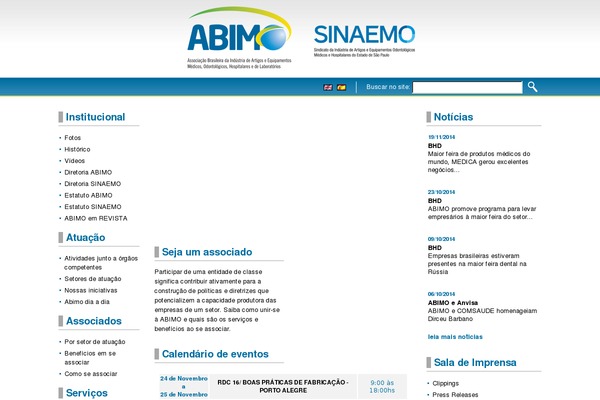 Site using Abimo plugin