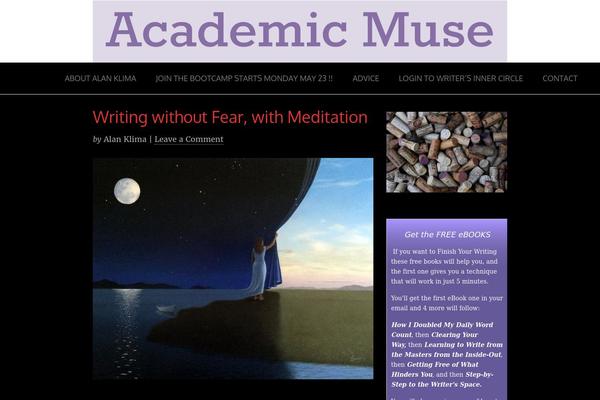 Site using Academic-muse plugin
