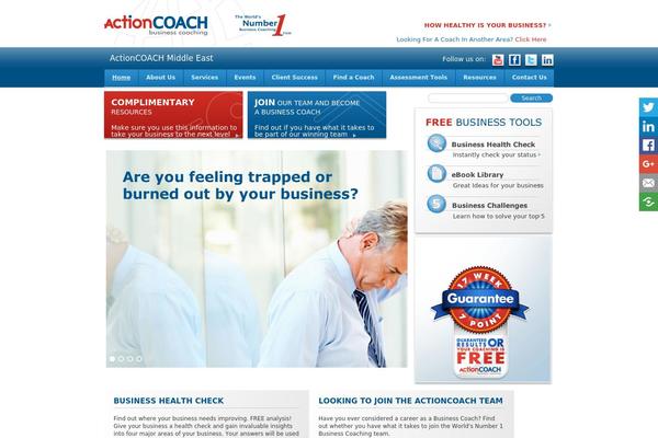 Site using Coaching Staffs plugin