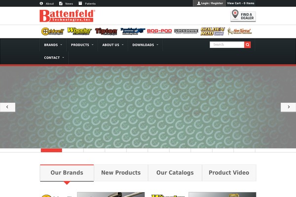 Site using Battenfeld-widgets plugin