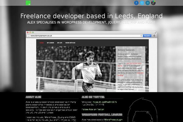 Site using WordPress Football Leagues plugin