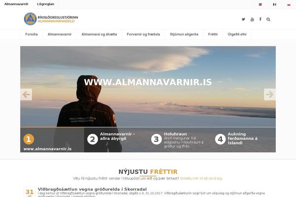 Site using Neydarrammi_almannavarnir plugin