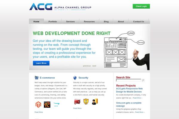 Site using Acg_slideshow plugin