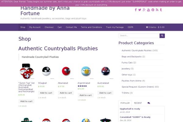 Site using Woocommerce-product-sort-and-display plugin