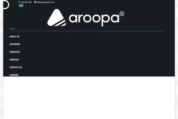 Site using Aroopa-forms plugin