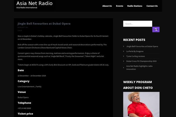 Site using Wp-radio plugin