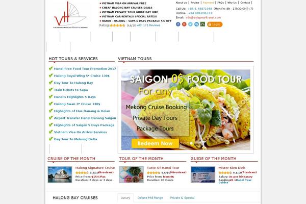 Site using Vtt-cruise-cabin-manager plugin