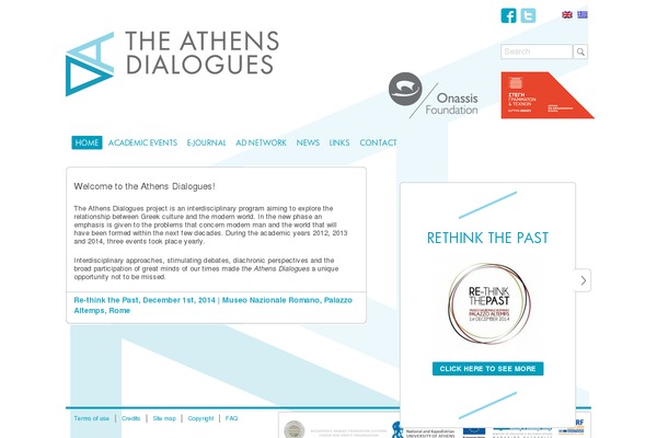 Site using Athensdialogues plugin