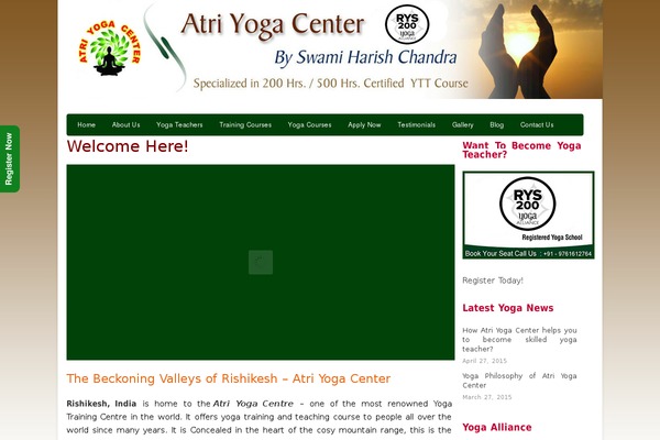 Site using Designthemes-yoga-addon plugin