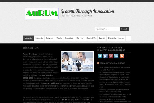Site using Social Media Widget by Acurax plugin