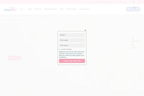 Site using Babystreet-plugin plugin