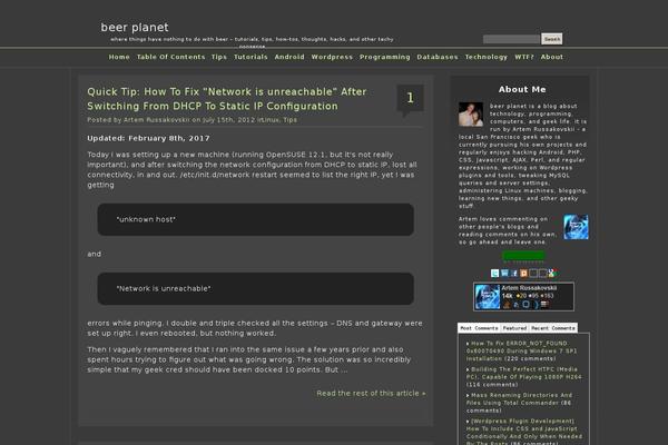 Site using Disqus Comment System plugin