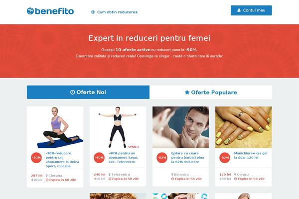 Site using Benefito plugin