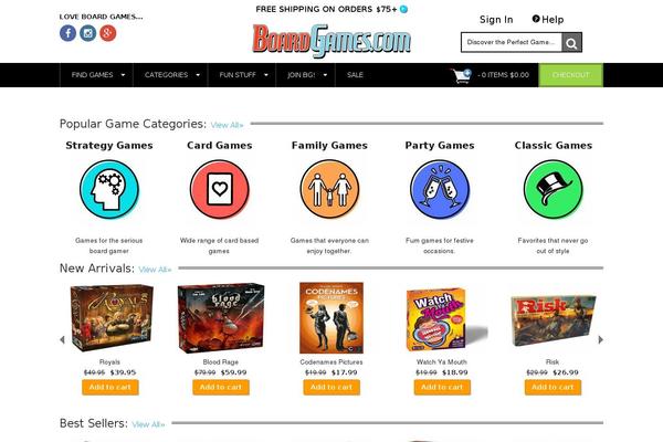 Site using Board-games plugin