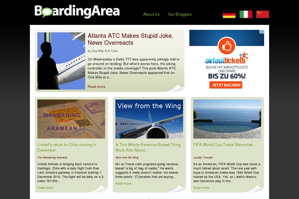 Site using Boardingpack plugin
