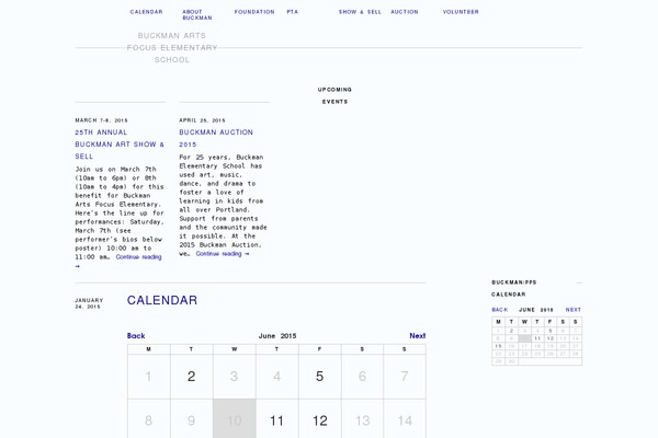Site using Simple Calendar - Google Calendar Plugin plugin