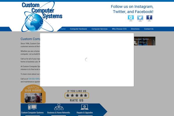 Site using Custom Facebook Feed plugin
