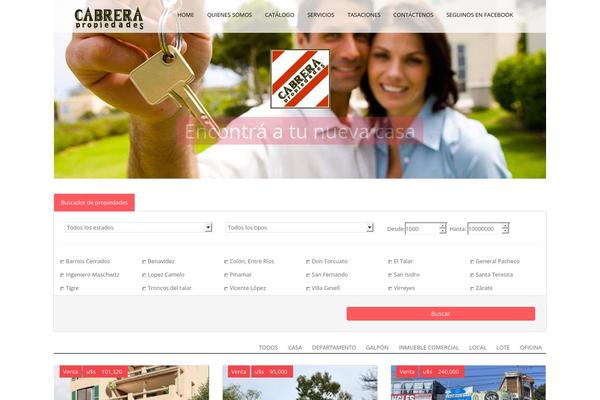 Site using Lava-real-estate-manager plugin
