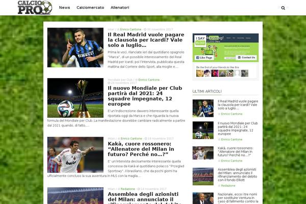 Site using Isay_football_score plugin