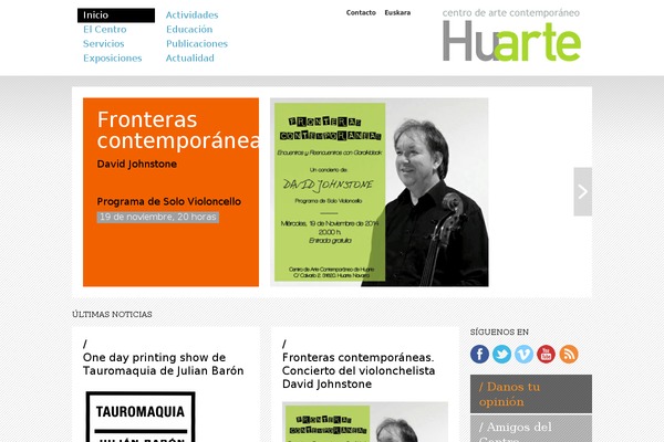 Site using Huarte-carrusel plugin