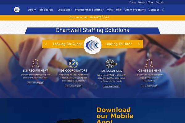 Site using Wpjb-chartwellstaff_Z plugin