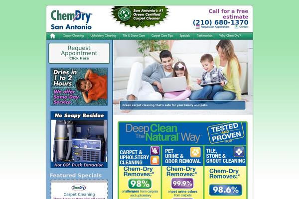 Site using Chemdry-testimonials plugin
