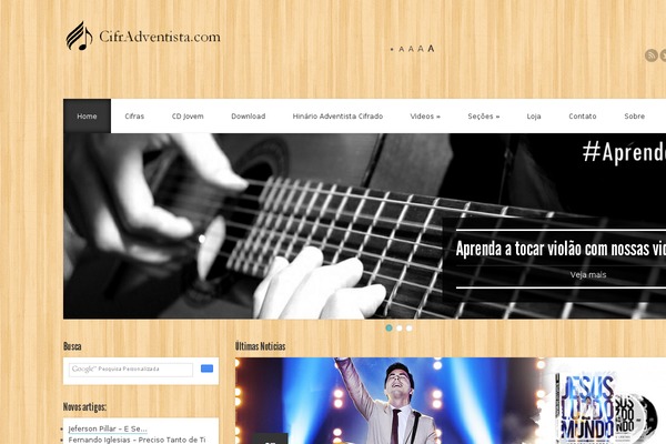 Site using Bq-musical-notes plugin