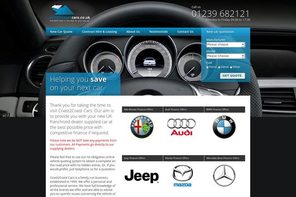 Site using Car-deals-carousel plugin