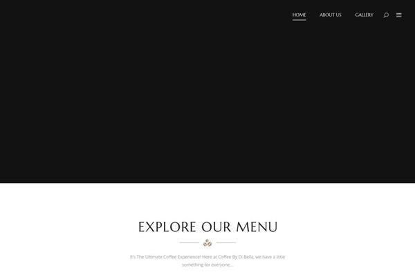 Site using Corretto-restaurant plugin