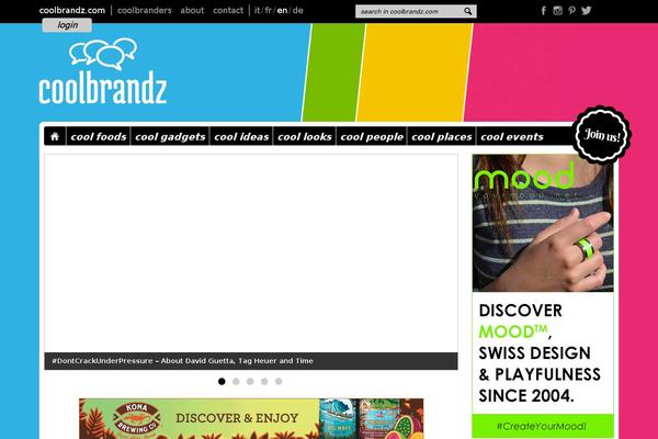 Site using Coolbrandz-user-accounts plugin