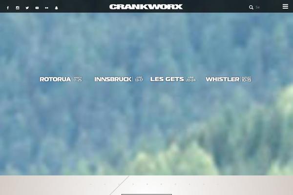 Site using Crankworx-blocks plugin
