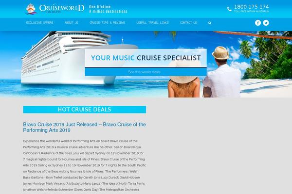 Site using Cruiseworldholidays-search plugin