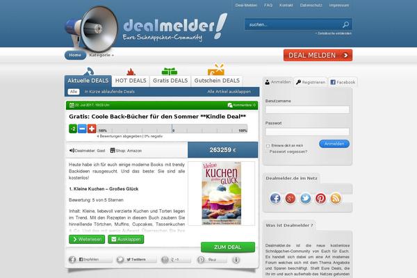 Site using Dealmelder plugin