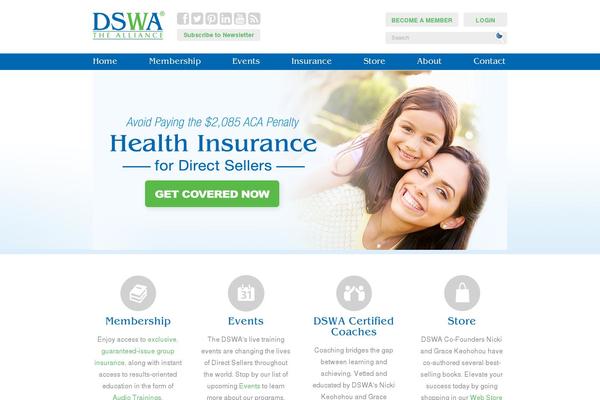 Site using DSWA plugin