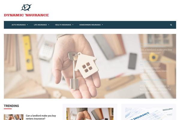 Site using Quotepro-insurance-widget plugin