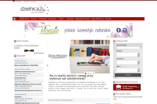 Site using Dzielnica-post-list-widget plugin