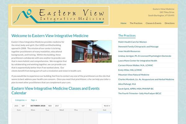 Site using Event Calendar plugin