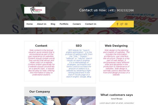 Site using FormGet Contact Form plugin