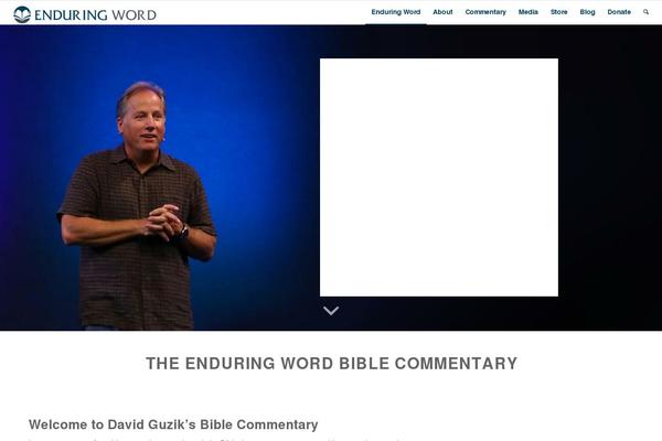 Site using Enduring-word-bible-commentary plugin