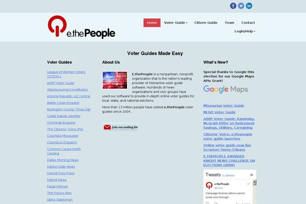 Site using Social Links plugin