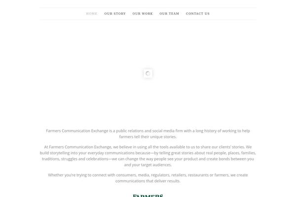 Site using Simple-elegant-portfolio plugin