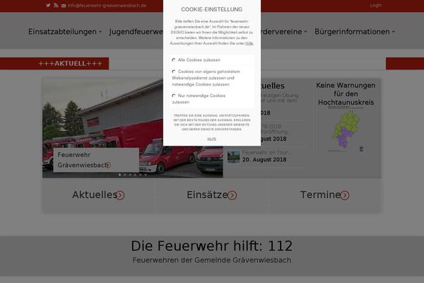 Site using Fw-einsatzbericht plugin