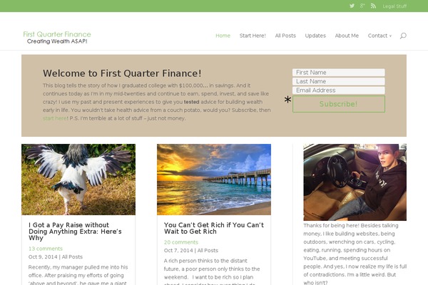Site using First-quarter-finance plugin