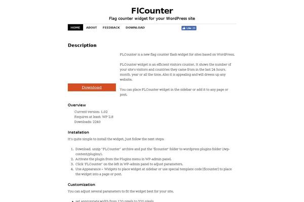 Site using Flcounter plugin