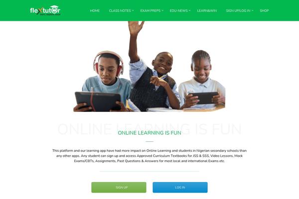 Site using Learnpress-gradebook plugin