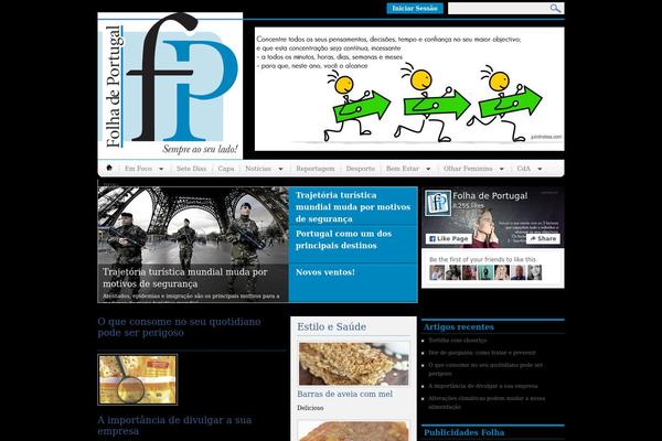 Site using Capa_jornal plugin