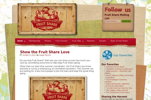 Site using Fruit-management plugin